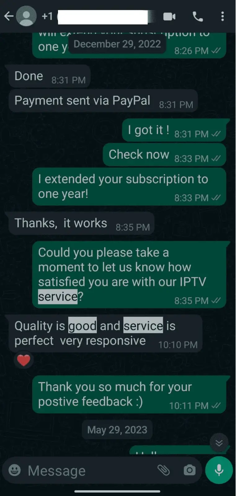 brampton iptv's happy clients